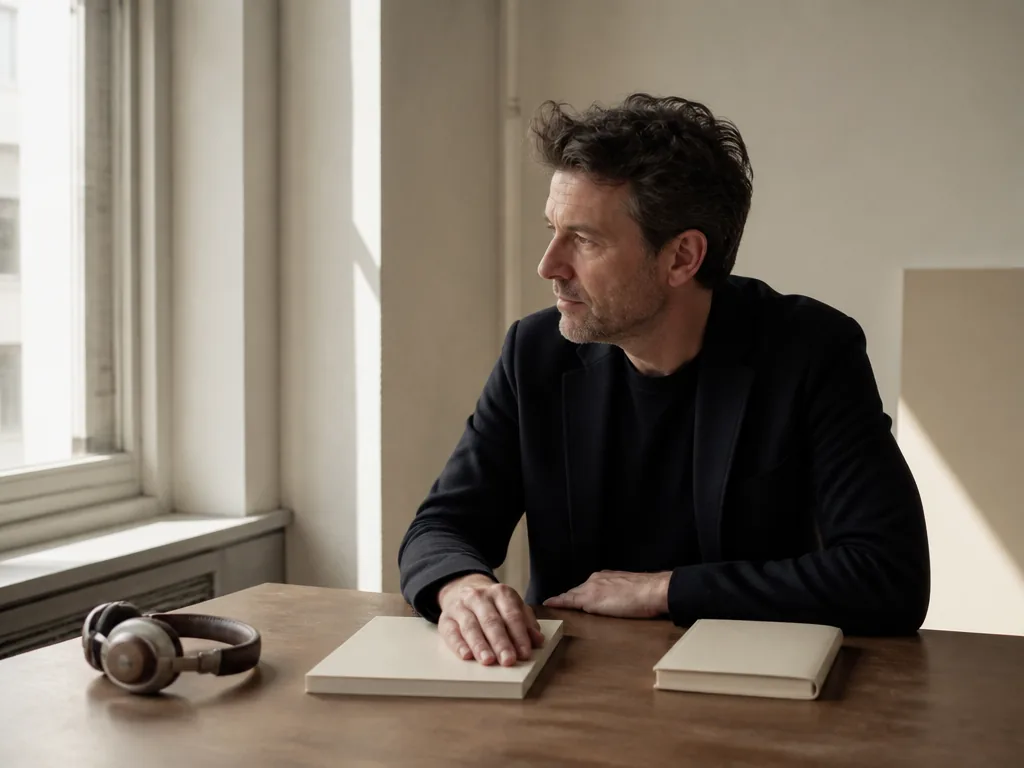 Des cahiers ouverts sur une table, une main souligne un passage du constat critique